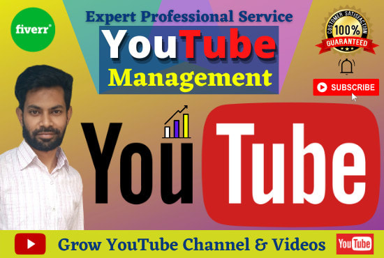 I will manage, promote, SEO and monetize youtube channel ranking and video marketing