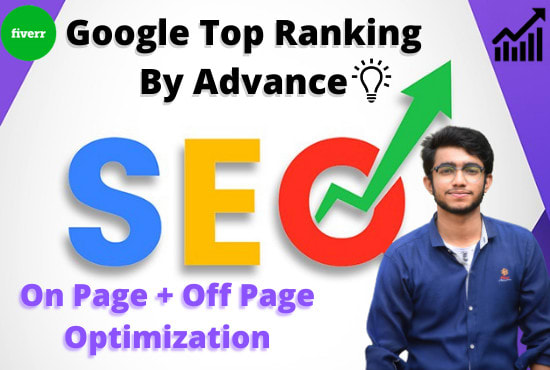 I will optimize your website for top google ranking by advance SEO service
