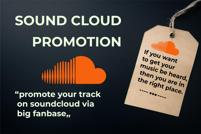 I will organic soundcloud promotion and make it viral