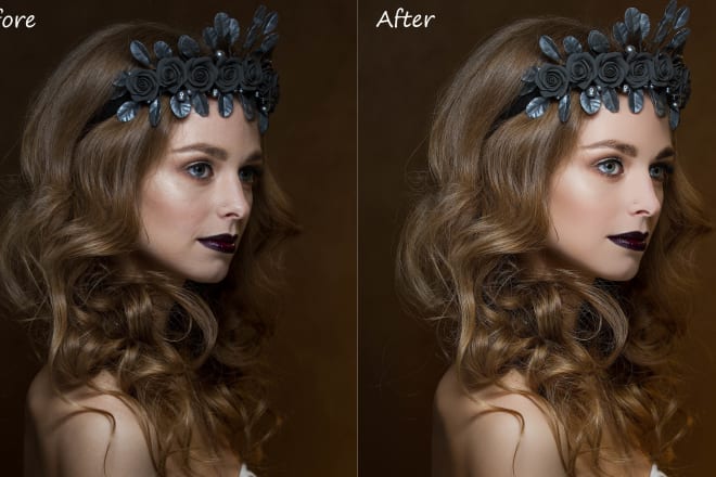 I will professionally retouch your photos