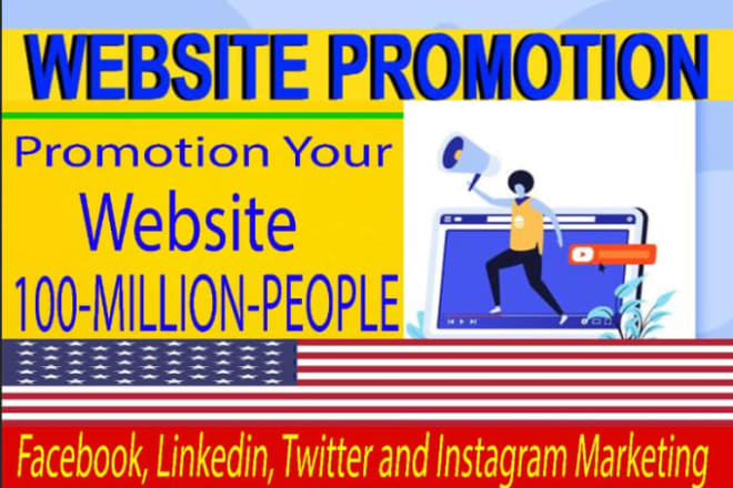 I will promote and advertise your website, book, blog or any link on active social site