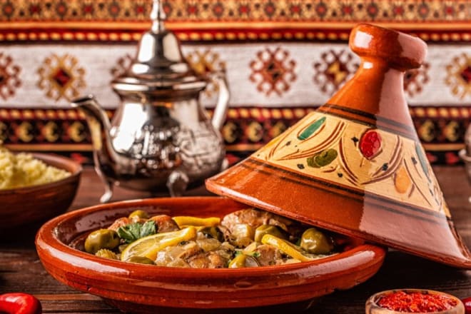 I will provide a step by step video for moroccan vegetable tagine