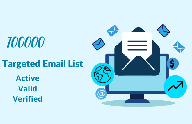 I will provide email list building service for your email marketing