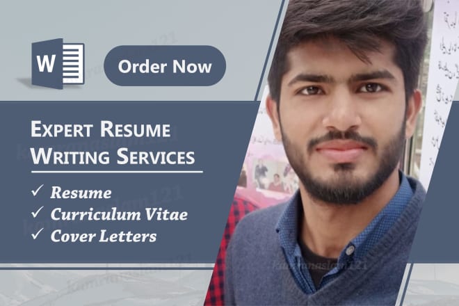 I will provide expert resume writing, cv editing and cover letter
