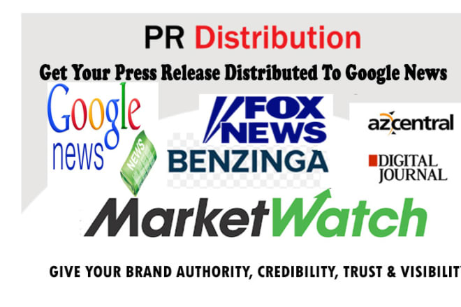 I will provide press release distribution in 24 hours