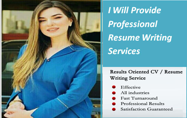I will provide professional resume writing services