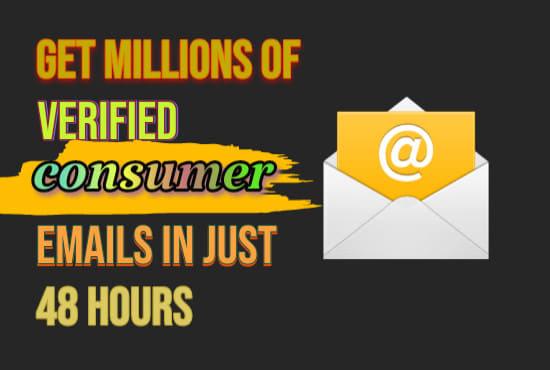 I will provide USA consumer email list, phone database,addresses