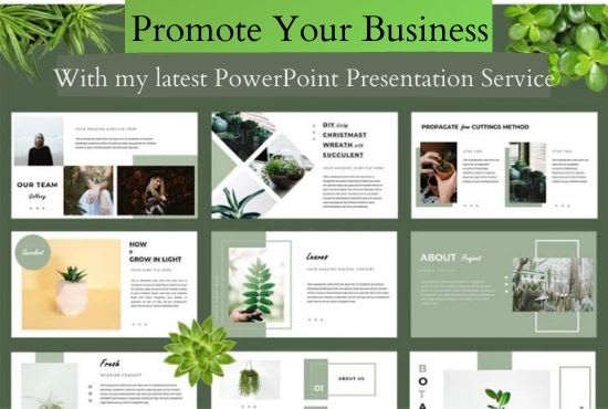 I will provide you latest powerpoint presentation services