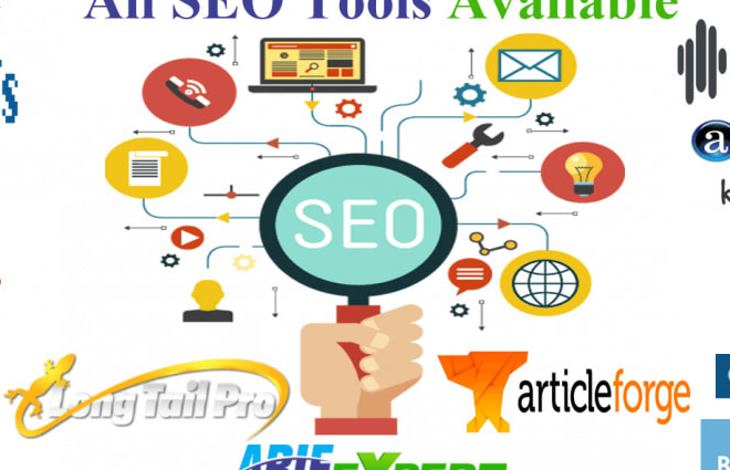 I will provide you seo tool services like ahref,semrush,moz and much more