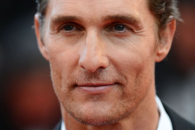 I will record a voice over as matthew mcconaughey