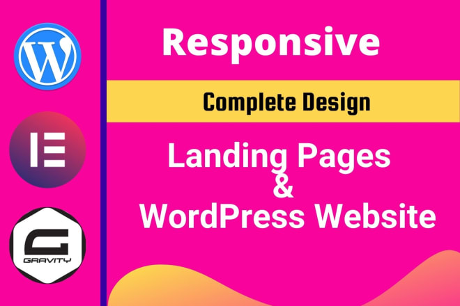 I will responsive wordpress landing page design