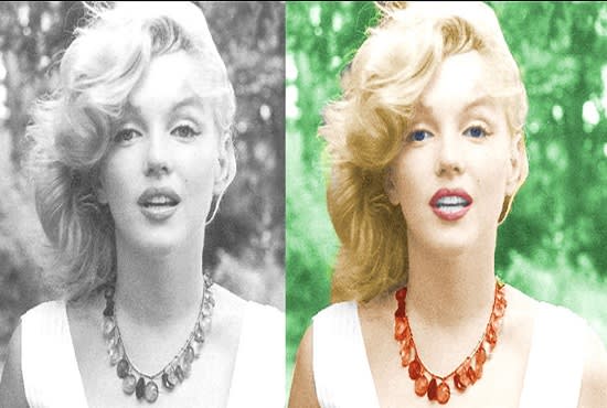 I will restore old photos fix and colorize in 1 hours picture old photo