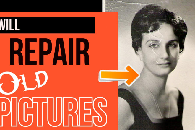 I will restore old photos in photoshop