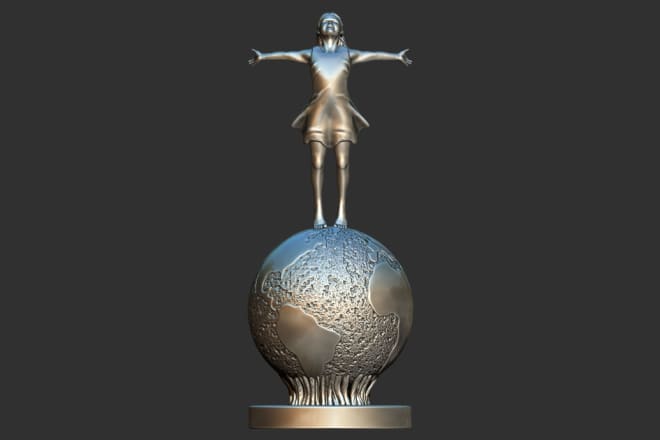 I will sculpt 3d models, I am really good at zbrush