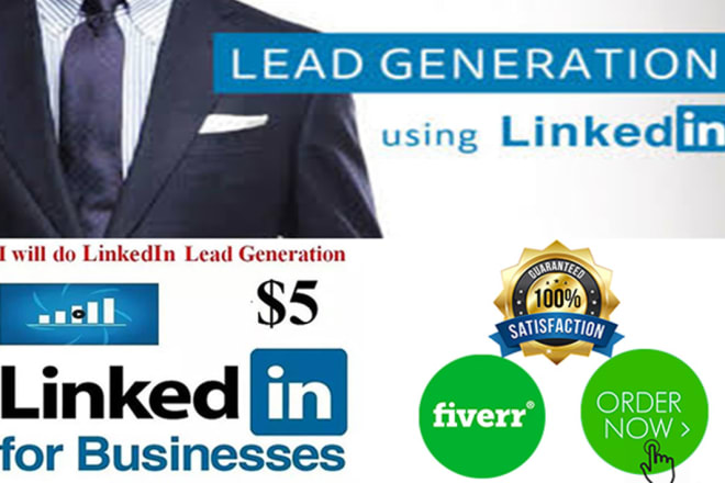 I will search business email, lead generation throw premium linkedin