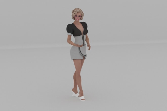 I will sell you 3d models of girl