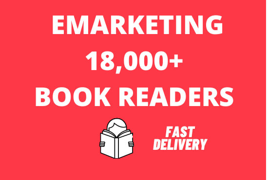 I will send bulk email marketing to 18k real book readers