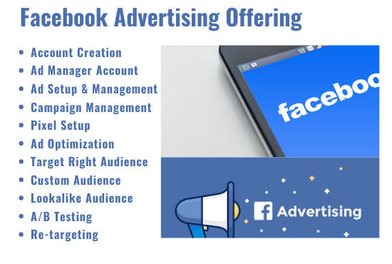 I will setup facebook ads campaign and will be your fb advertising specialist