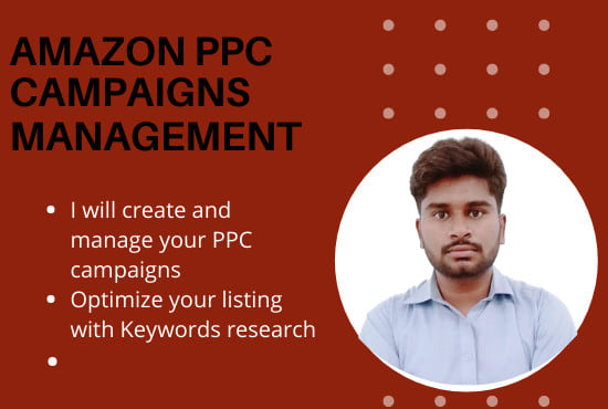 I will setup, manage and optimize amazon PPC campaigns