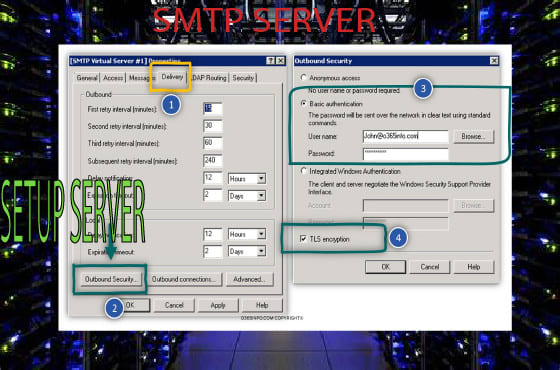 I will setup SMTP server and send bulk mail