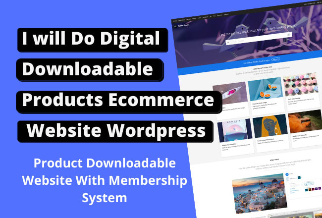 I will setup your ecommerce wordpress store with downloadable digital products