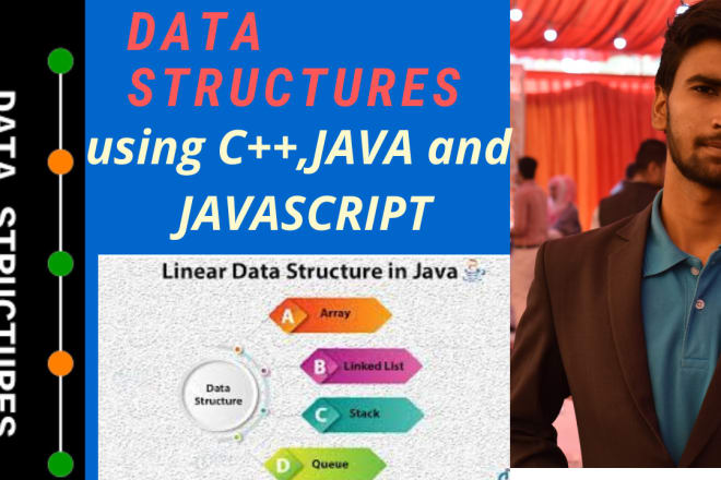 I will solve data structures problems using cpp and java