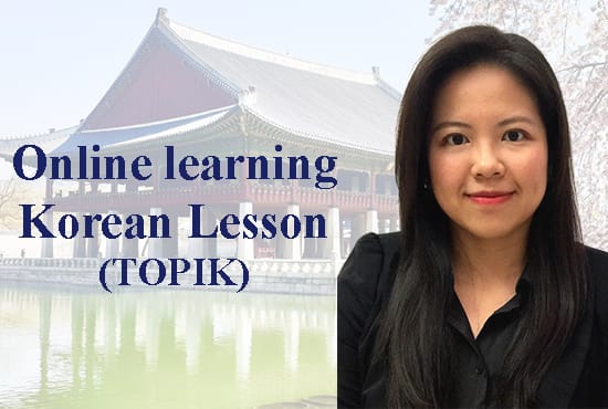 I will teach korean language online