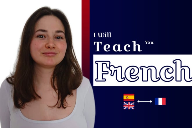 I will teach you french online