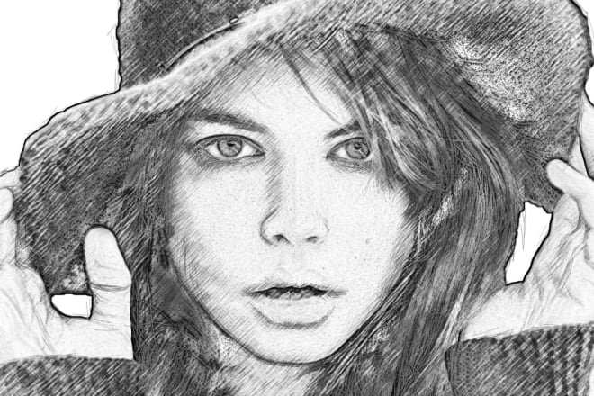 I will transform your photo in a pencil drawing