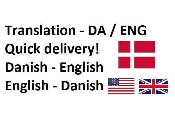 I will translate from danish to english vice versa