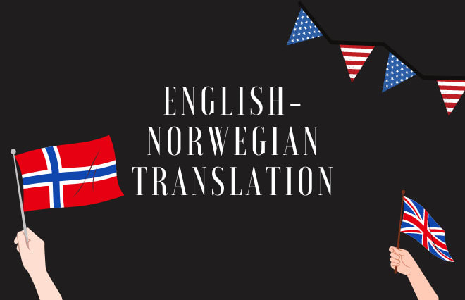 I will translate from english to norwegian