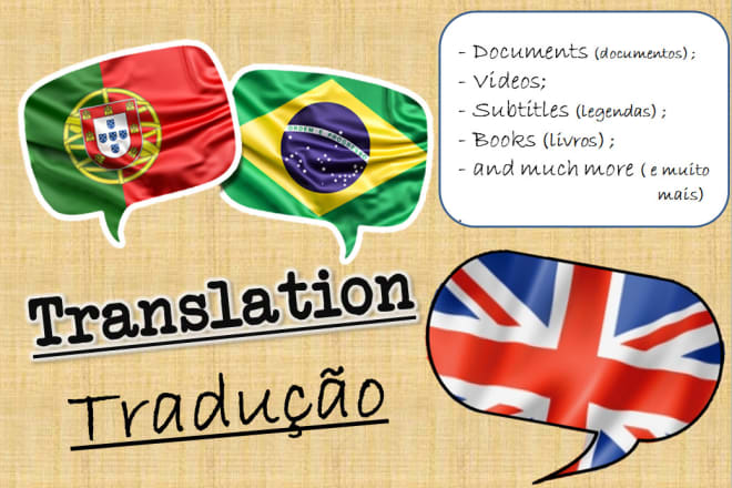 I will translation english in portuguese or portugues in english