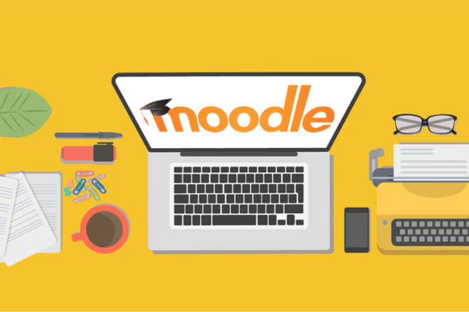 I will upload an online course in moodle lms