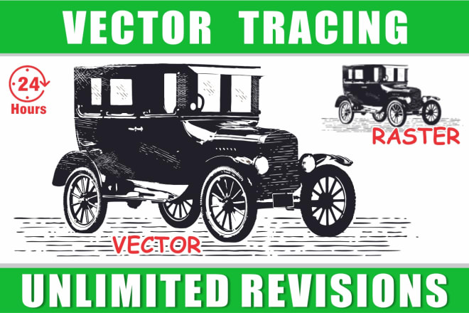 I will vector tracing, vectorise logo or convert image to vectors