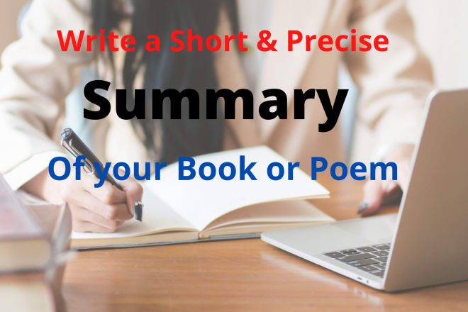 I will write a best book summary or poem summary or best book synopsis for you