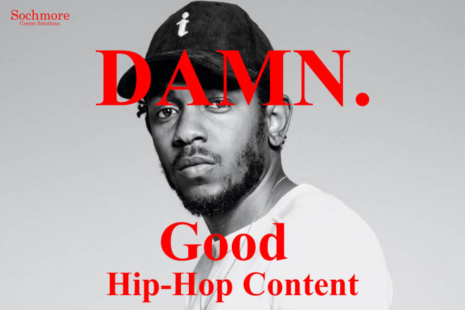 I will write a hip hop album review, hip hop website content or blog post