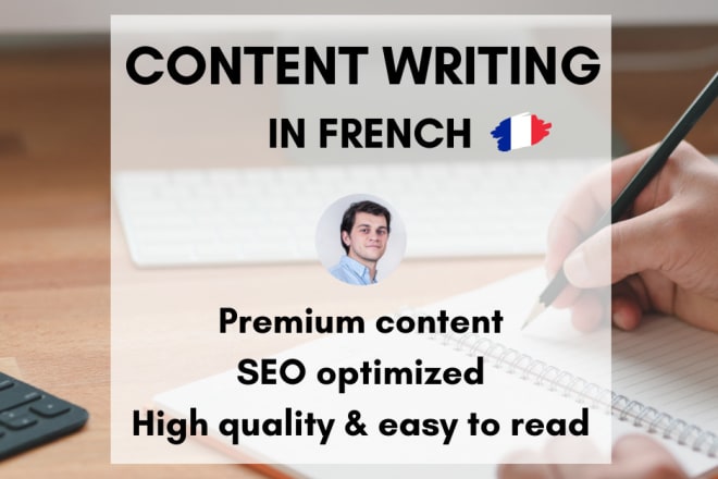 I will write a professional article in french