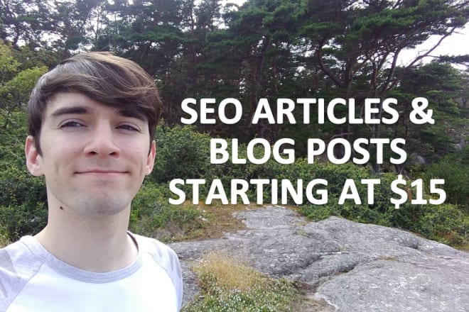 I will write a unique SEO blog post for your business