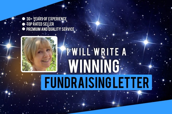 I will write a winning fundraising letter