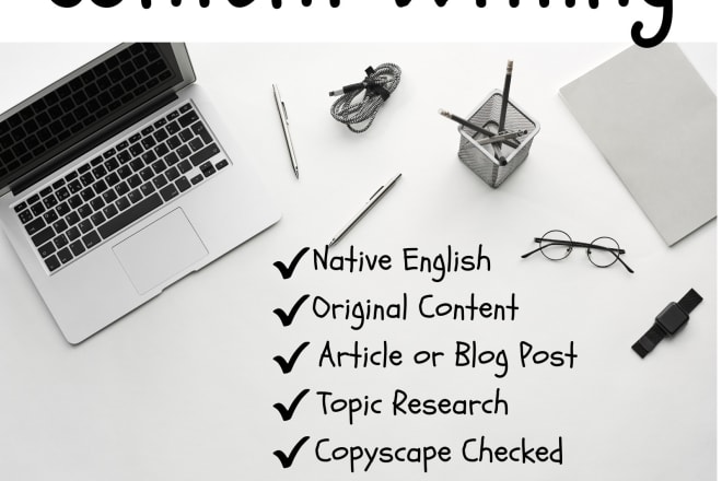 I will write an article or blog post, SEO optimized, using keywords