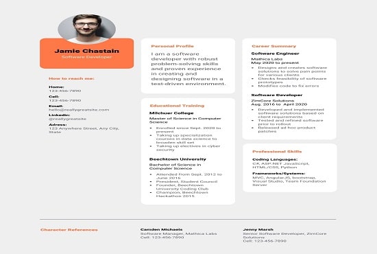 I will write and design eye catchy, winning resume and cover letter