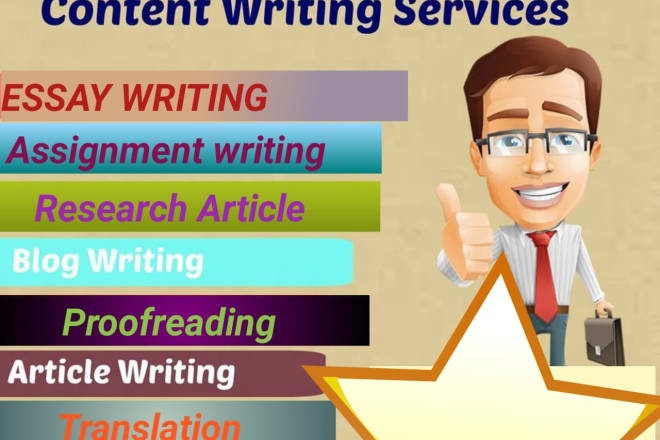 I will write essay, summary, research and article