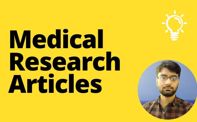 I will write medical research articles and summaries