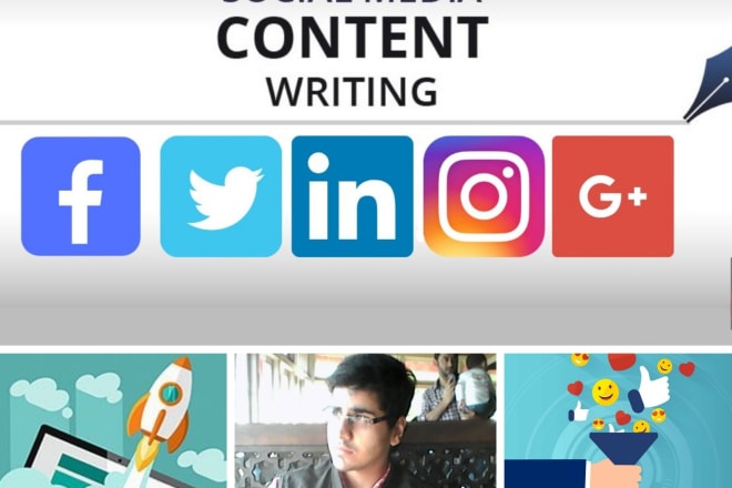 I will write, research, and compose your social media content