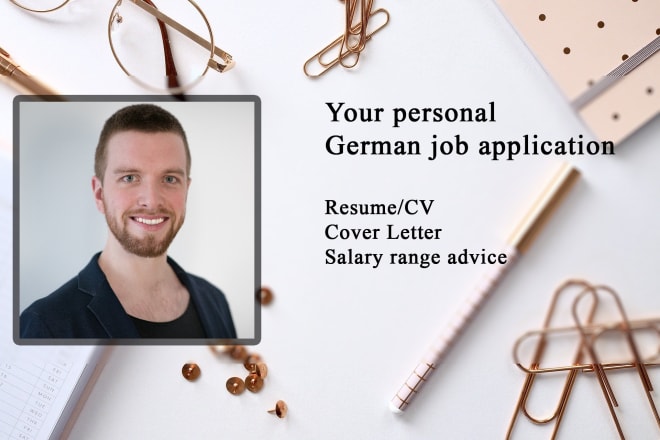 I will write your german cover letter and resume