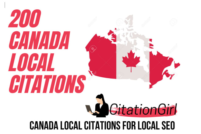 I will 200 canada local citations backlinks for local business SEO