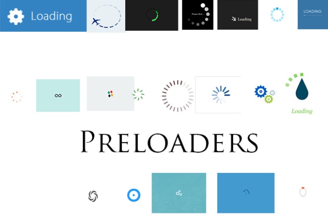 I will add an awesome preloader on your site