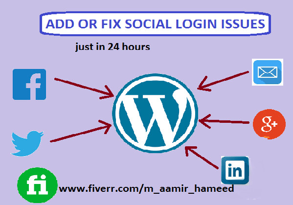 I will add or fix stunning social login to wordpress in 30 minutes