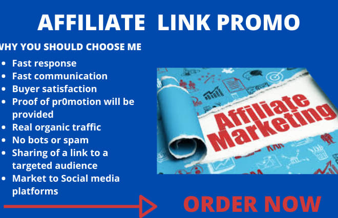 I will affiliat link promo link promotion affiliate link affliate marketing