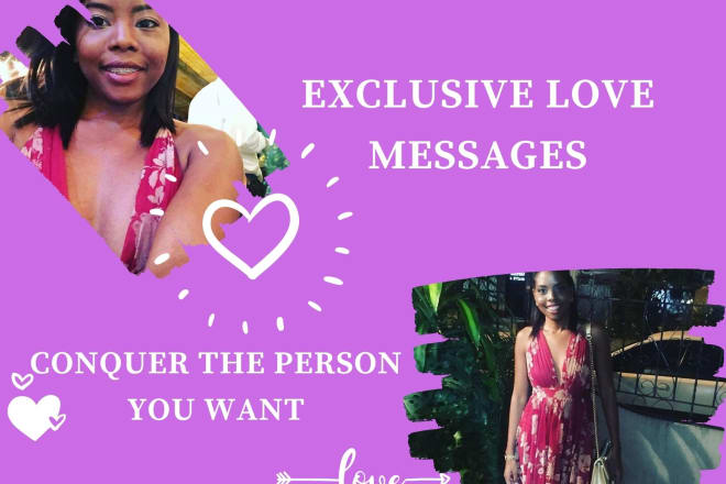 I will an exclusive message on a card for your love